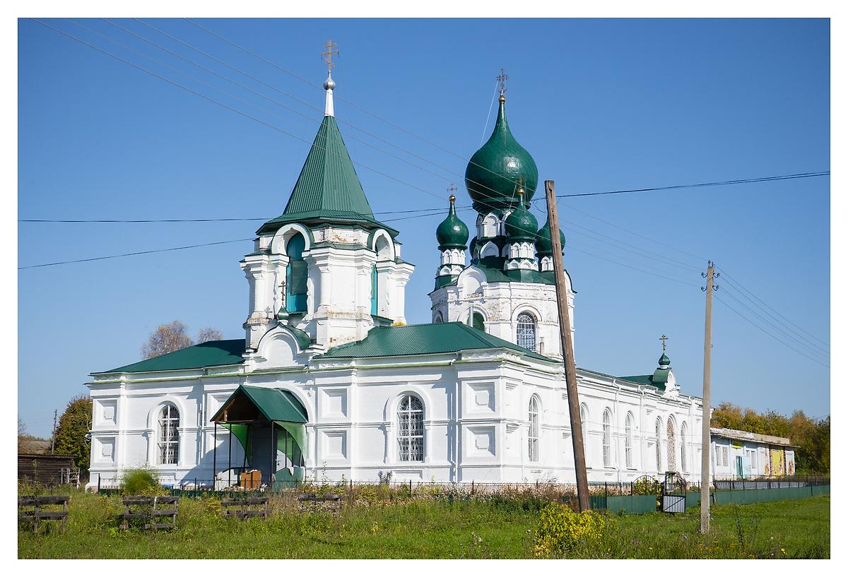 фасады. Церковь Космы и Дамиана, Каракша (Яранский район, Кировская область)