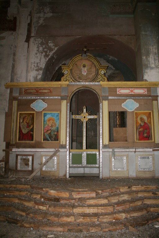 Церковь Троицы Живоначальной, Салобеляк (Яранский район, Кировская область). интерьер и убранство