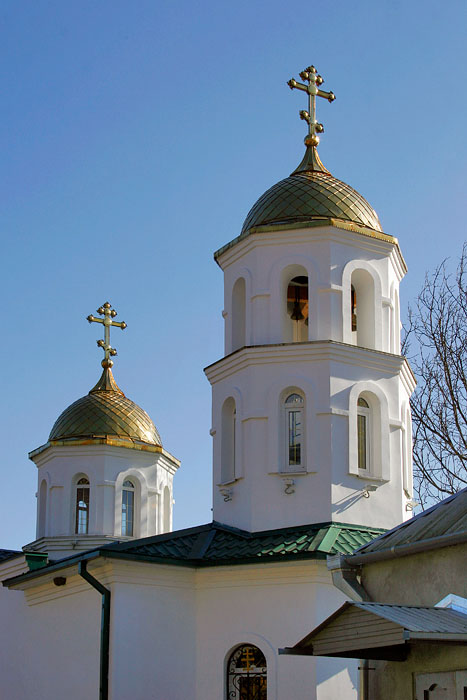 Алагир. Богоявленский Аланский женский монастырь. Церковь Елисаветы Феодоровны и Варвары. архитектурные детали