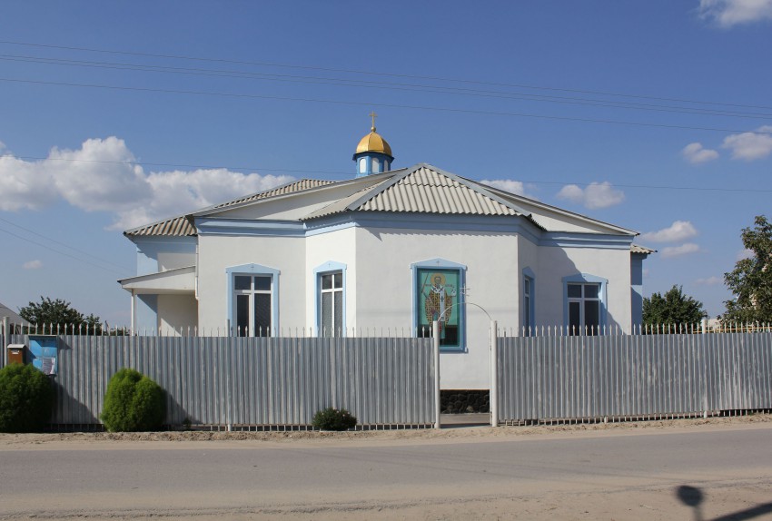 Старая Станица. Церковь Николая Чудотворца. общий вид в ландшафте