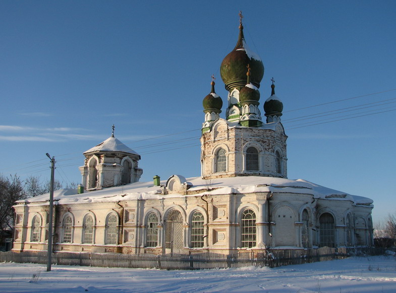 Церковь Космы и Дамиана, Каракша (Яранский район, Кировская область). фасады