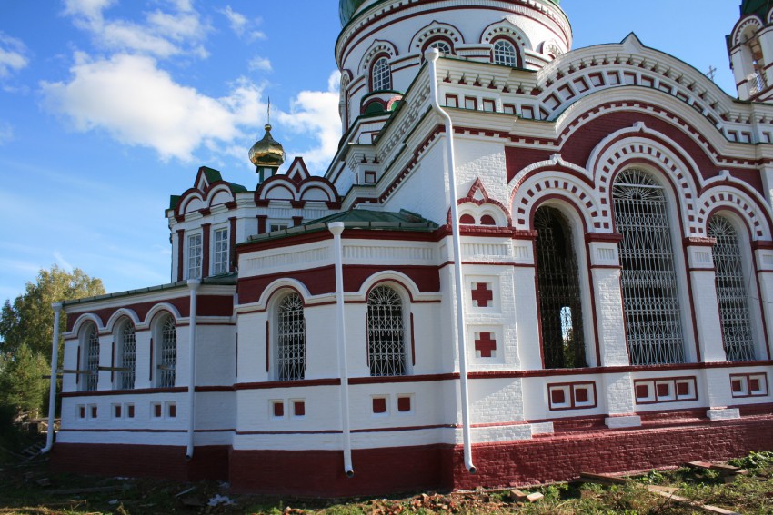 Церковь Рождества Иоанна Предтечи, Лум (Яранский район, Кировская область). архитектурные детали