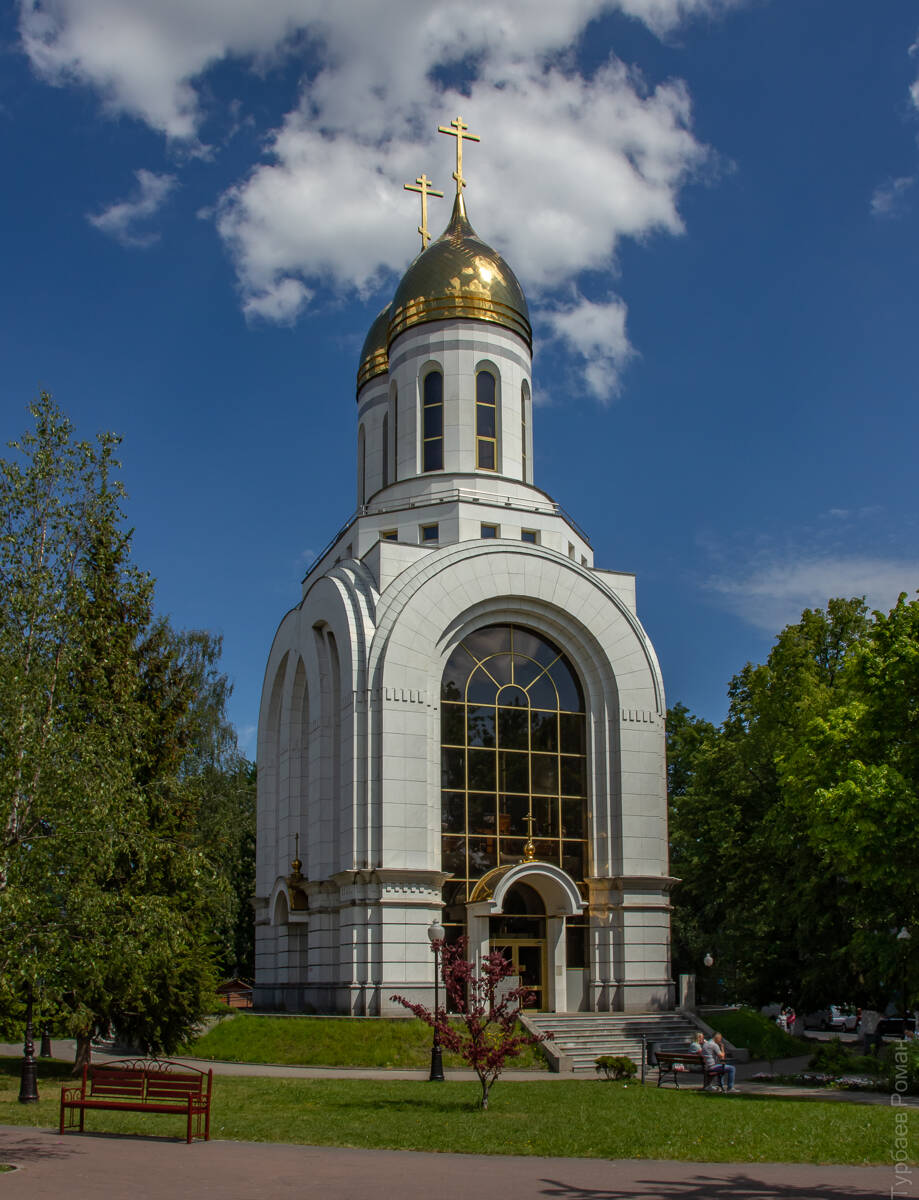Церковь Петра и Февронии, Калининград (Калининградский городской округ, Калининградская область). фасады, Вид с юго-запада