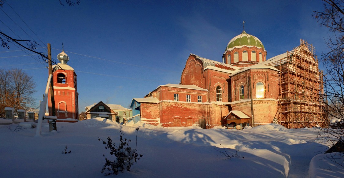 Уни. Церковь Александра Невского. фасады, Вид с юга