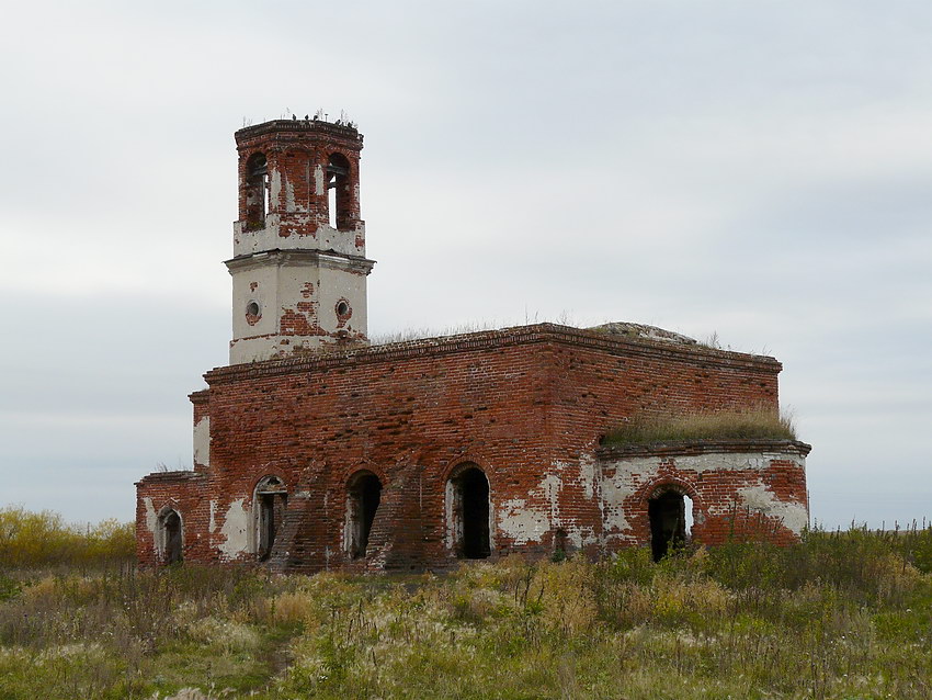 Церковь Митрофана Воронежского, Попово (Красноармейский район, Челябинская область). фасады