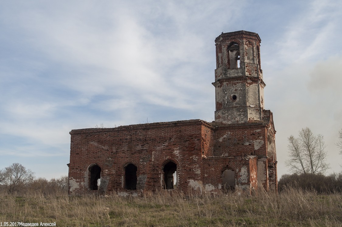 Попово. Церковь Митрофана Воронежского. фасады