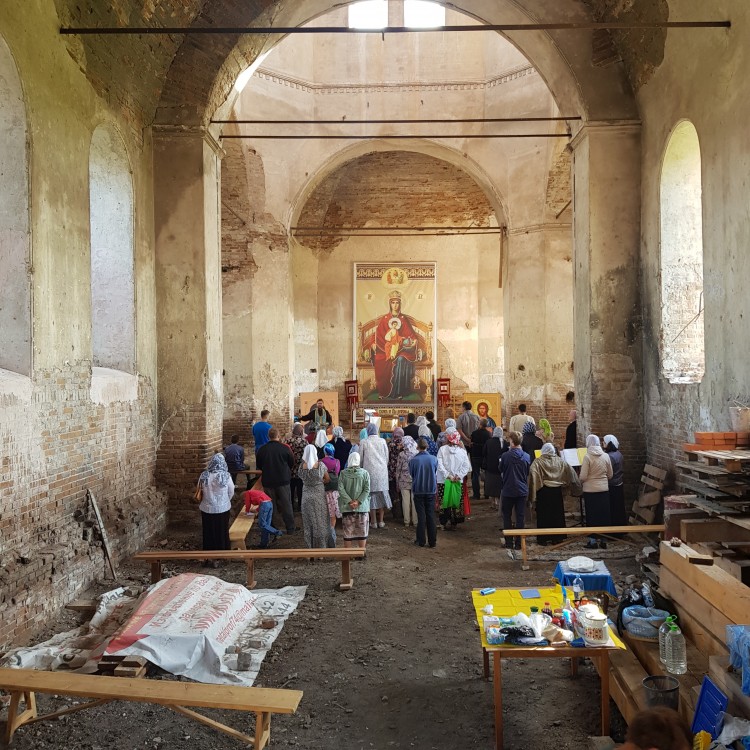 Церковь Покрова Пресвятой Богородицы, Кирды (Красноармейский район, Челябинская область). дополнительная информация, Первая служба в храме август 2020г.