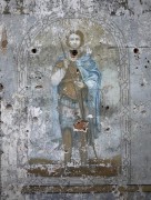 Церковь Преображения Господня, Одна из двух частично сохранившихся фресок<br>, Тавранкуль, Красноармейский район, Челябинская область