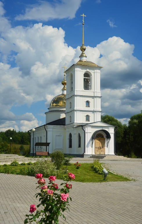 Церковь Спаса Всемилостивого, Гагино (Сергиево-Посадский городской округ, Московская область). фасады