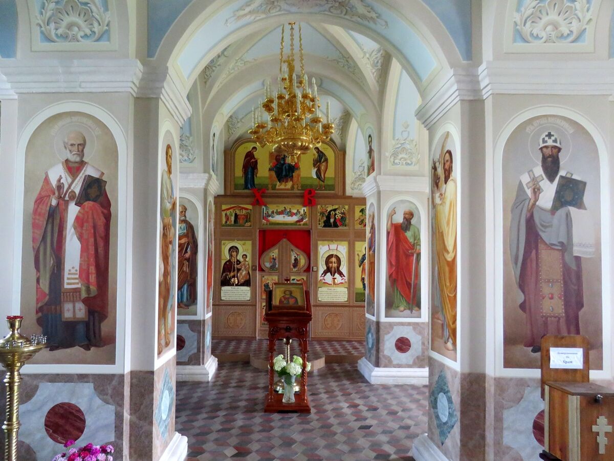 Церковь Спаса Всемилостивого, Гагино (Сергиево-Посадский городской округ, Московская область). интерьер и убранство