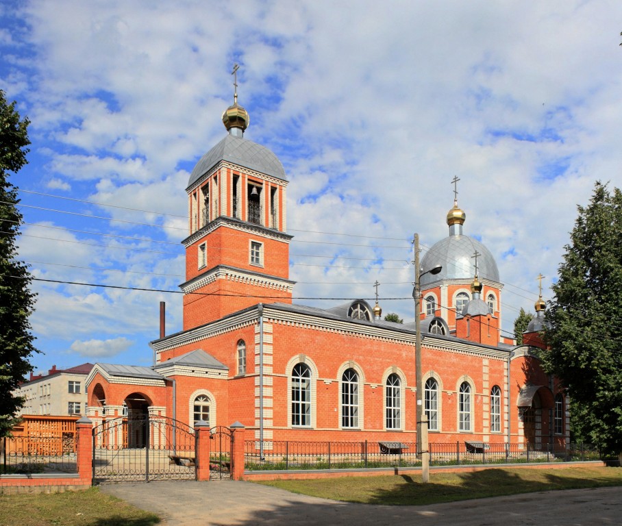 Церковь Воскресения Христова (новая), Тужа (Тужинский район, Кировская область). фасады, Вид с юго-запада