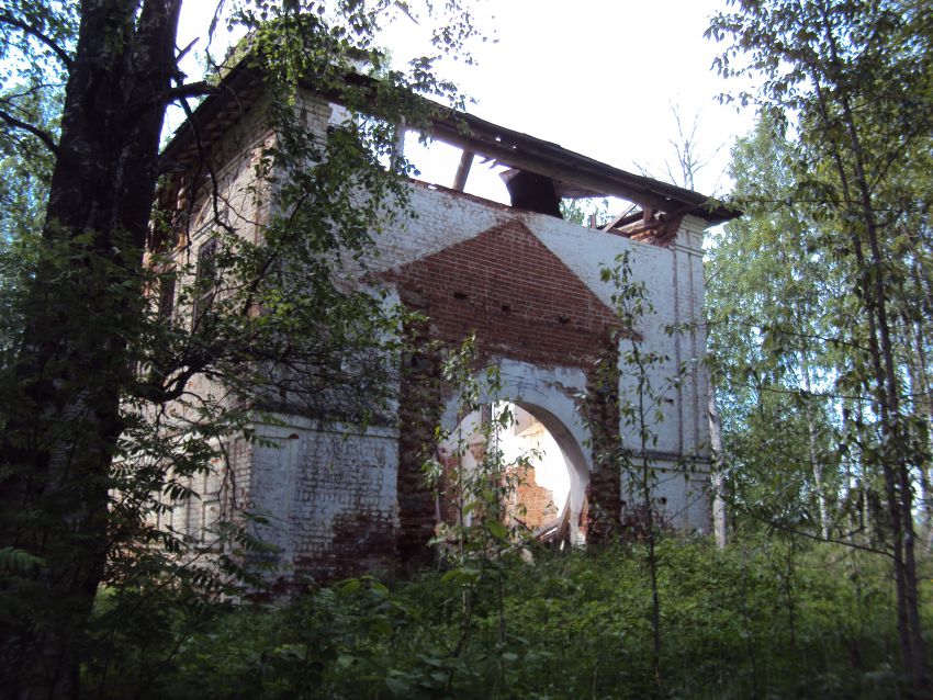 Поповка, урочище. Церковь Николая Чудотворца. архитектурные детали