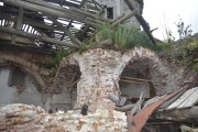 Церковь Рождества Пресвятой Богородицы, Последняя главка, которая еще держится прямо.<br>, Кононово (Хотеново), Каргопольский район, Архангельская область
