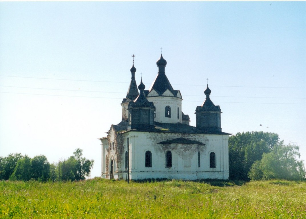 Кононово (Хотеново). Церковь Рождества Пресвятой Богородицы. фасады, вид на запад