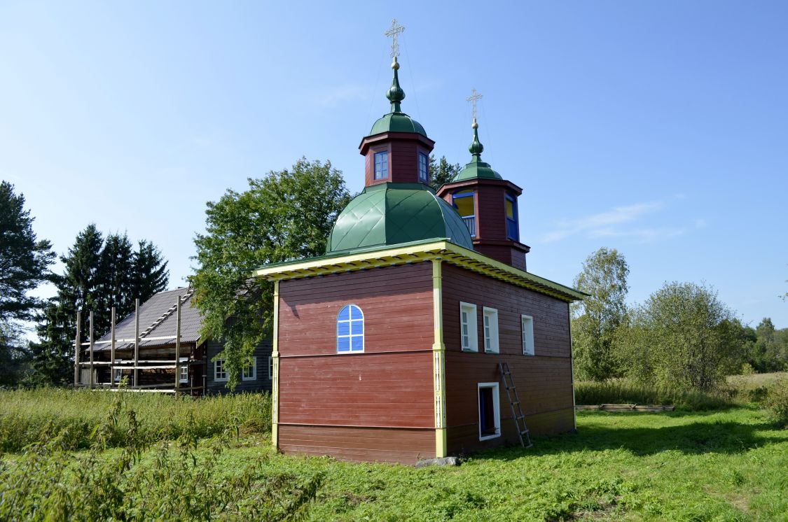 Часовня Сретения Господня, Коржа (Каргопольский район, Архангельская область). фасады