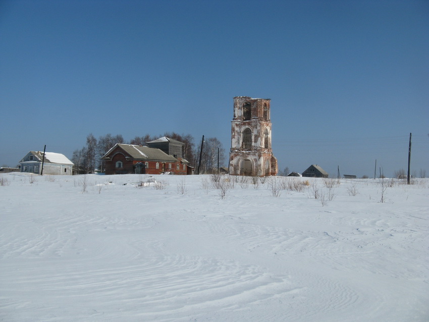 Храмовый комплекс Нокольского погоста, Морщихинская (Нокола) (Каргопольский район, Архангельская область). общий вид в ландшафте