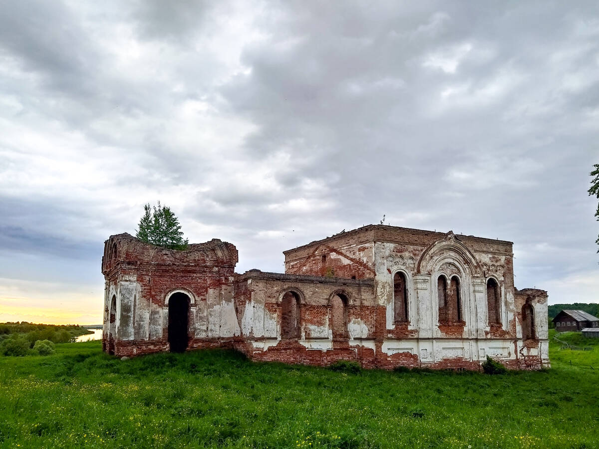 Церковь Рождества Пресвятой Богородицы, Прошково (Городок) (Онежский район, Архангельская область). фасады