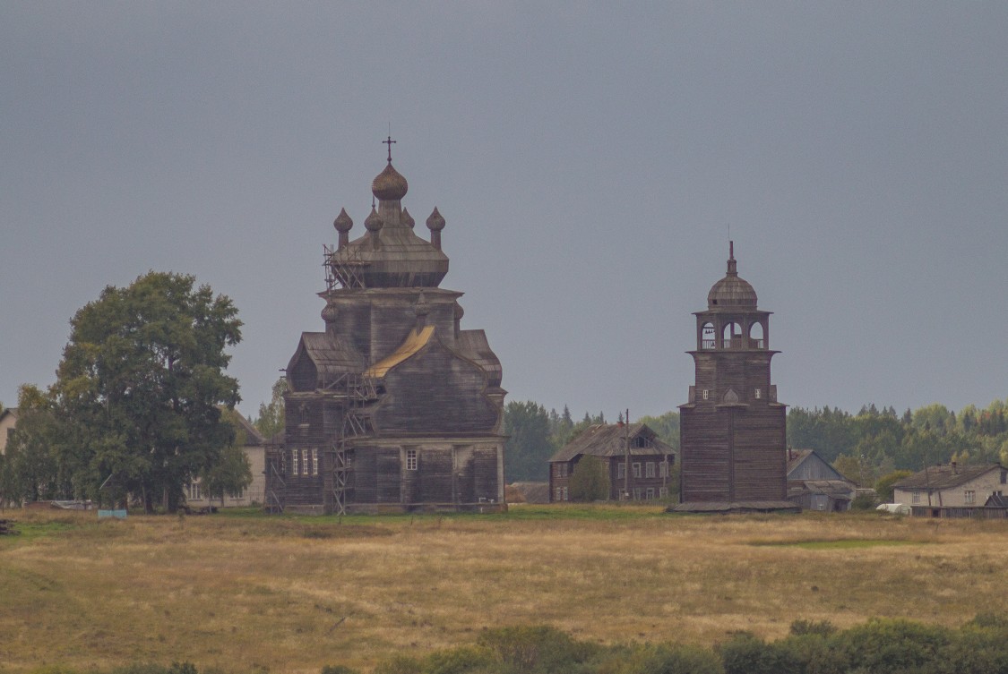 Посад (Турчасово). Церковь Спаса Преображения. фасады, Вид с востока