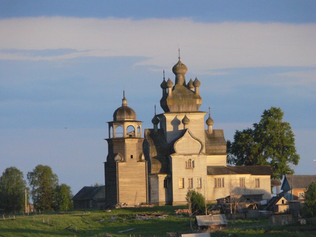 Посад (Турчасово). Церковь Спаса Преображения. фасады