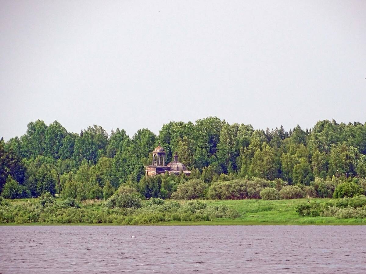 Церковь Кирика и Иулитты, Канзапельда (Давыдовская) (Онежский район, Архангельская область). фасады