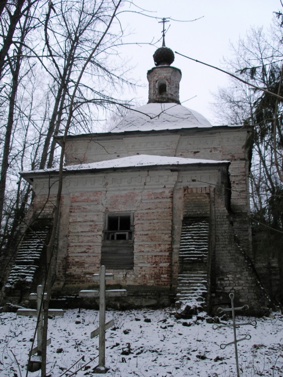 Церковь Николая Чудотворца, Никола-Вохтома, урочище (Чухломский район, Костромская область). фасады