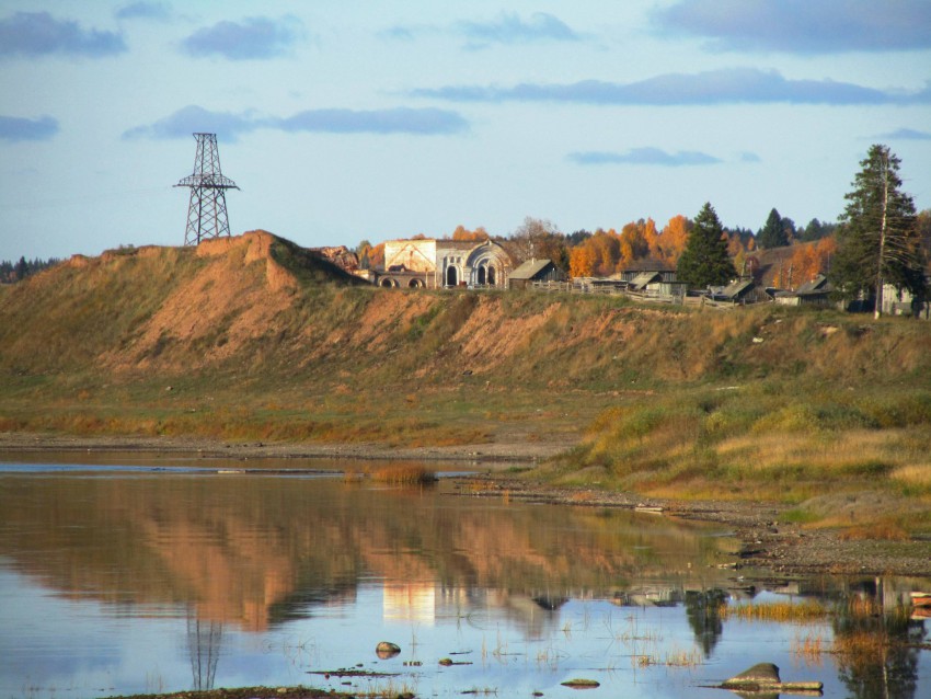 Прошково (Городок). Церковь Рождества Пресвятой Богородицы. дополнительная информация, вид с юга