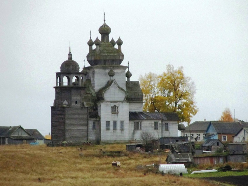 Посад (Турчасово). Церковь Спаса Преображения. фасады, вид с северо-востока