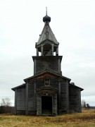 Церковь Троицы Живоначальной, западный фасад<br>, Мондино, Онежский район, Архангельская область