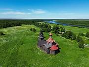 Церковь Троицы Живоначальной, Мондино, Онежский район, Архангельская область