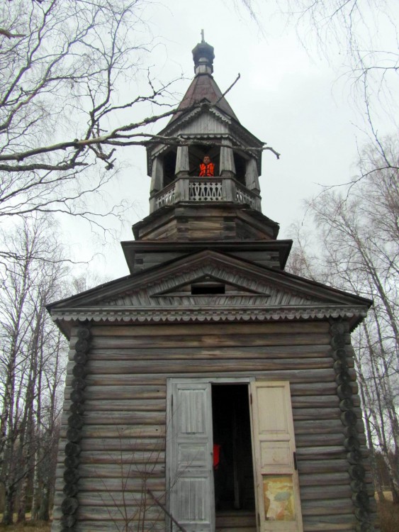 Церковь Илии Пророка, Каменное (Онежский район, Архангельская область). фасады, западный фасад