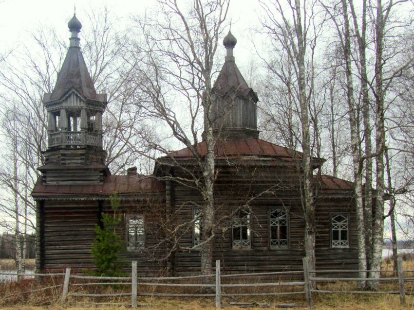Церковь Илии Пророка, Каменное (Онежский район, Архангельская область). фасады, южный фасад