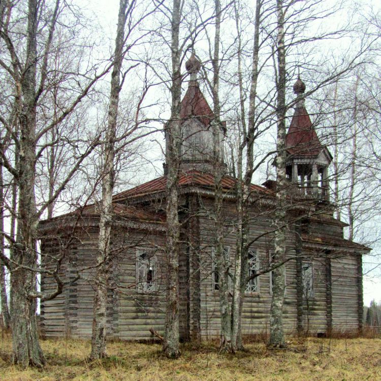 Церковь Илии Пророка, Каменное (Онежский район, Архангельская область). фасады, вид с северо-востока