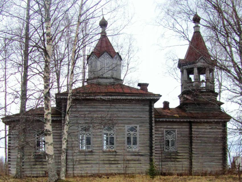 Церковь Илии Пророка, Каменное (Онежский район, Архангельская область). фасады, северный фасад