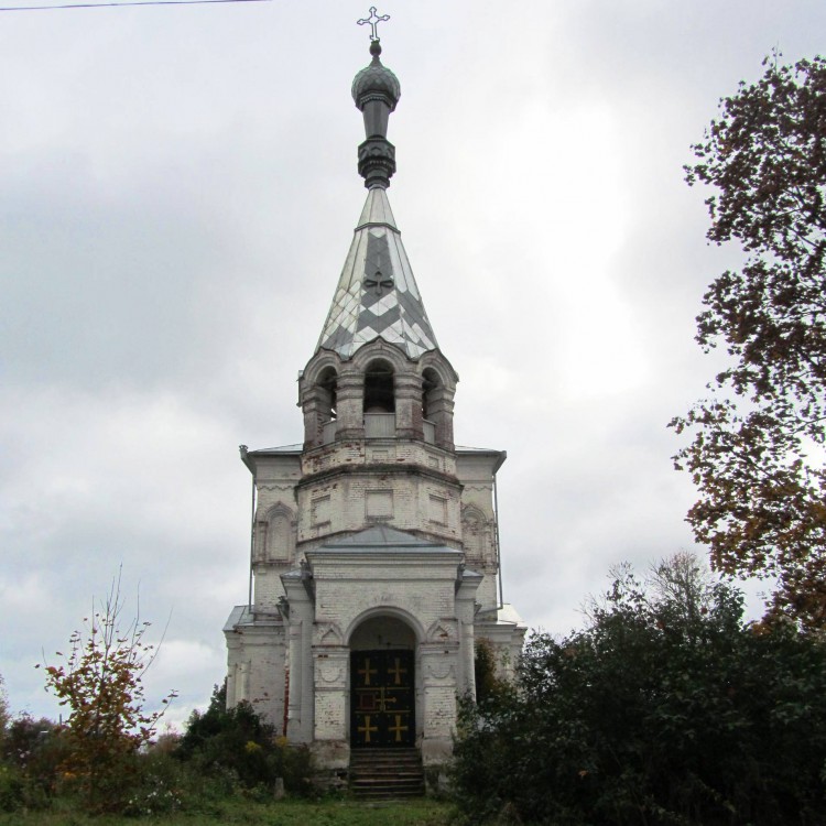 Церковь Александра Невского, Алексейково (Лесной район, Тверская область). фасады, вид с запада