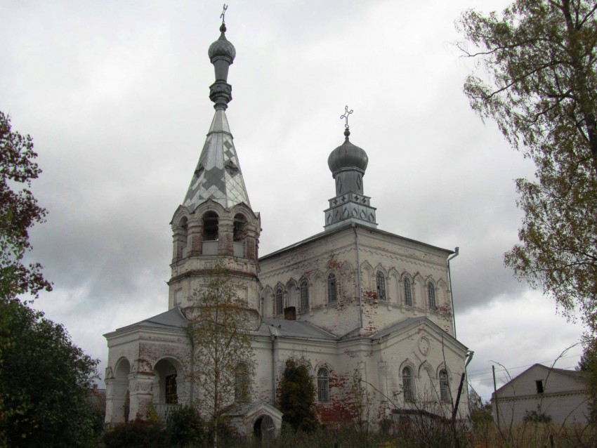 Церковь Александра Невского, Алексейково (Лесной район, Тверская область). фасады, вид с юго-запада