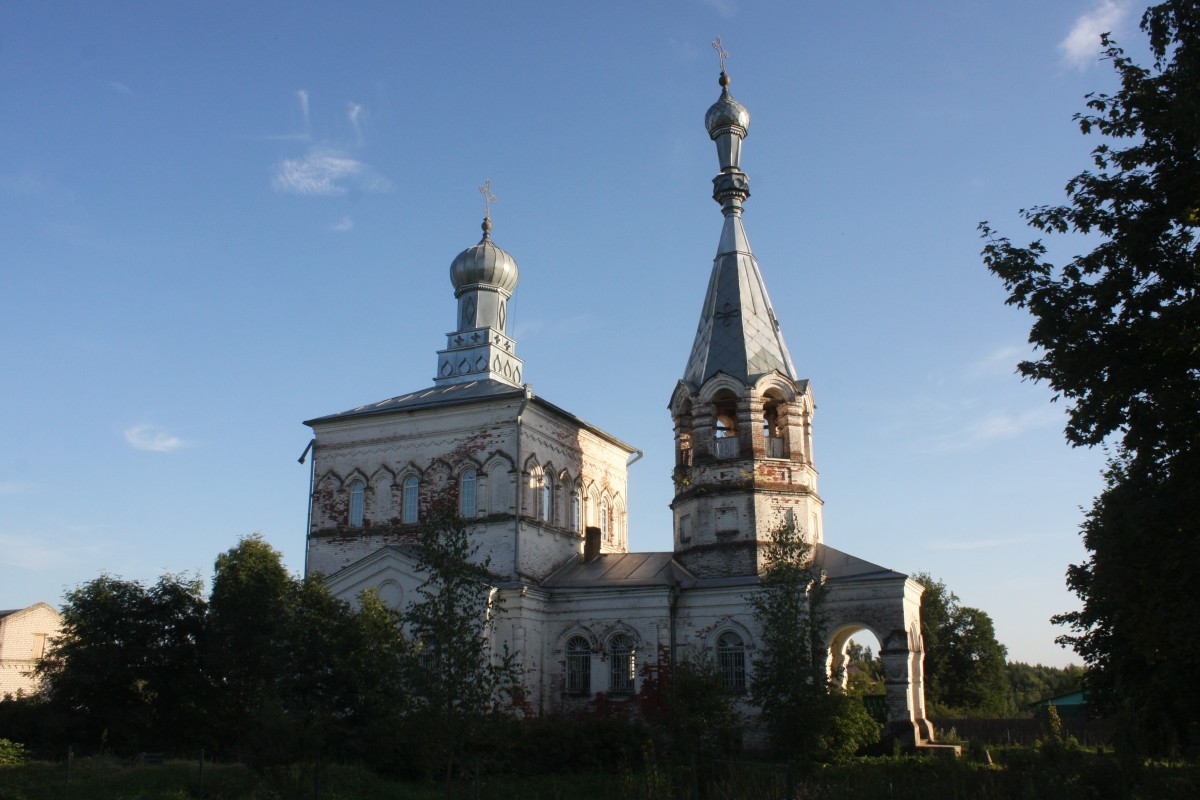 Церковь Александра Невского, Алексейково (Лесной район, Тверская область). фасады
