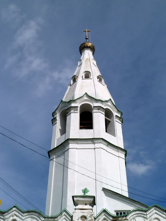 Церковь Спаса Нерукотворного Образа, Городец (Городецкий район, Нижегородская область). архитектурные детали, Вид с ул. Правды 