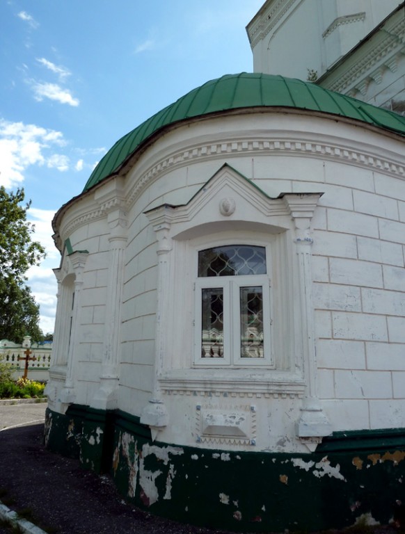 Церковь Спаса Нерукотворного Образа, Городец (Городецкий район, Нижегородская область). архитектурные детали, Апсида церкви