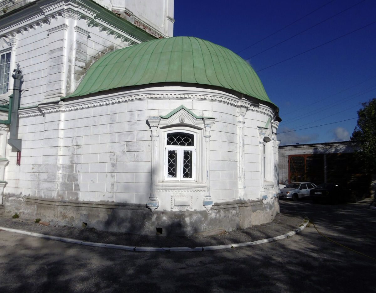 Церковь Спаса Нерукотворного Образа, Городец (Городецкий район, Нижегородская область). архитектурные детали, Апсида церкви