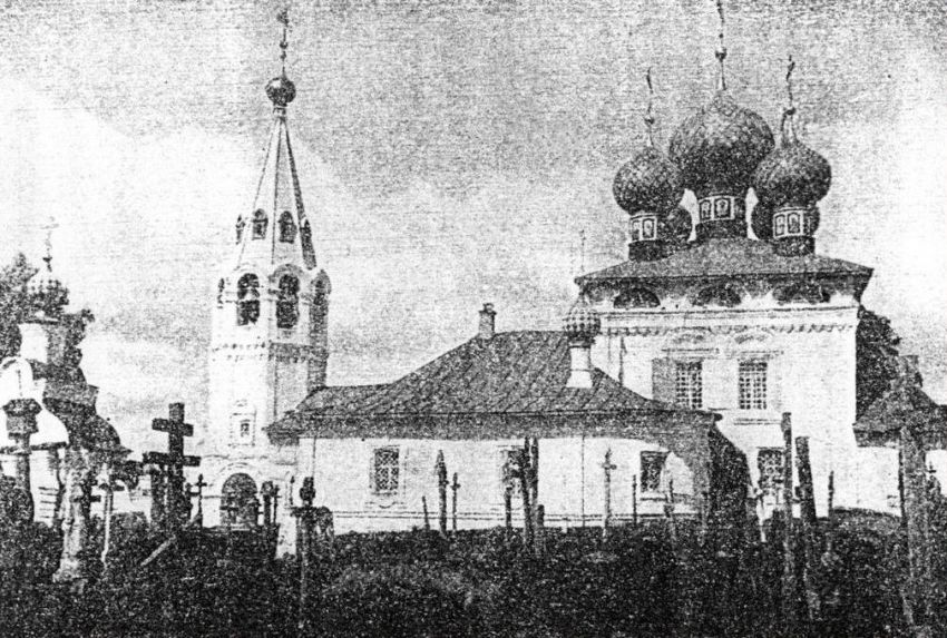 Церковь Владимирской иконы Божией Матери в Нижней Слободе, Городец (Городецкий район, Нижегородская область). архивная фотография, Храм в честь Владимирской иконы Божией Матери