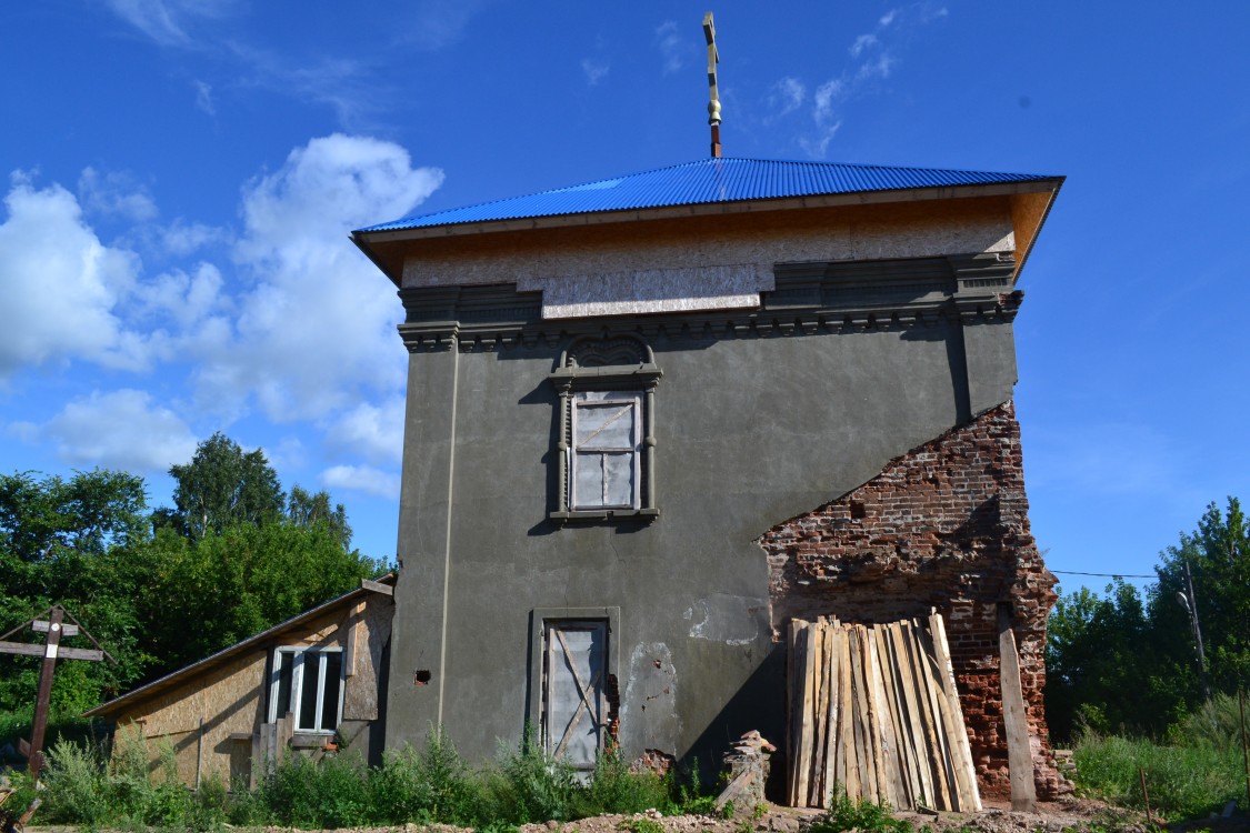 Церковь Владимирской иконы Божией Матери в Нижней Слободе, Городец (Городецкий район, Нижегородская область). фасады
