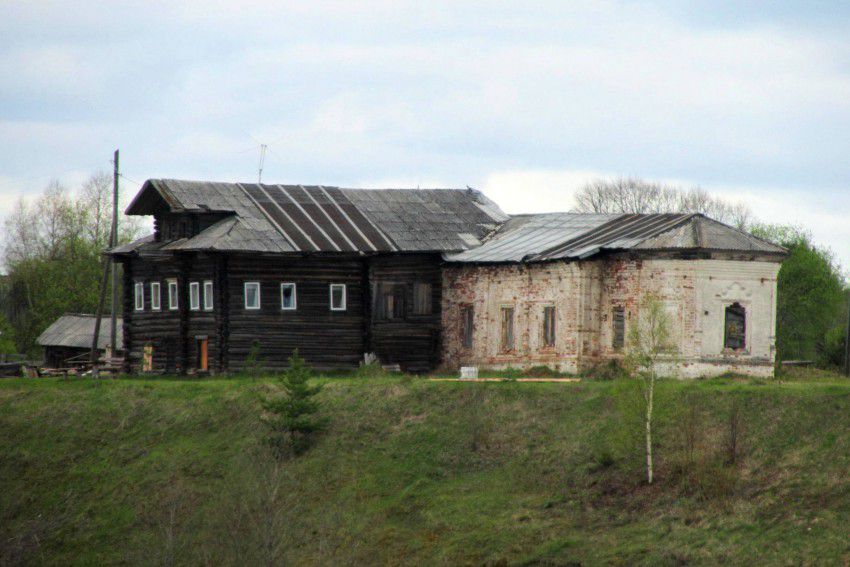 Коченга (Коченьга). Церковь Спаса Преображения. фасады, test