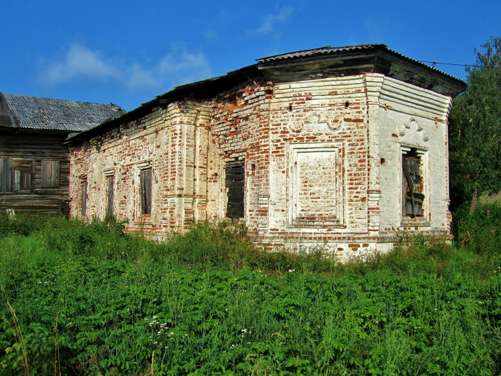 Коченга (Коченьга). Церковь Спаса Преображения. фасады, вид с юго-востока