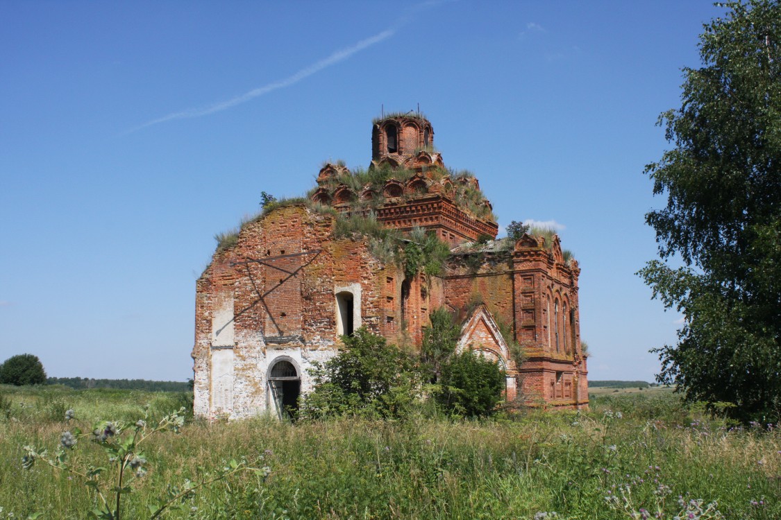 Церковь Рождества Пресвятой Богородицы (каменная), Жеремино (Суворовский район, Тульская область). фасады