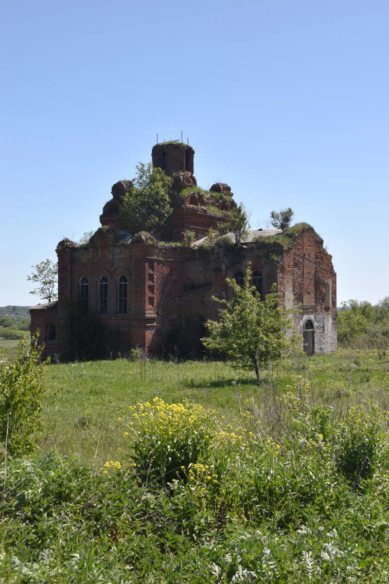 Церковь Рождества Пресвятой Богородицы (каменная), Жеремино (Суворовский район, Тульская область). фасады