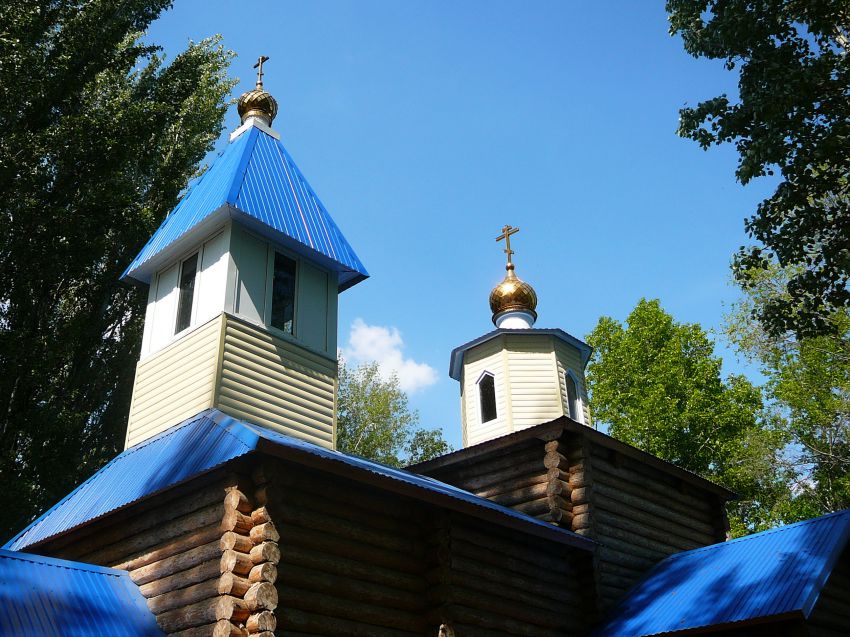 Балаково. Церковь Благовещения Пресвятой Богородицы. общий вид в ландшафте