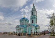 Собор Богоявления Господня (новый), Вид с северо-запада<br>, Усмань, Усманский район, Липецкая область