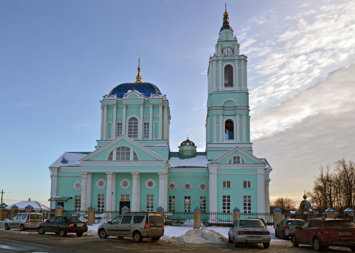 Собор Богоявления Господня (новый), Усмань (Усманский район, Липецкая область). фасады
