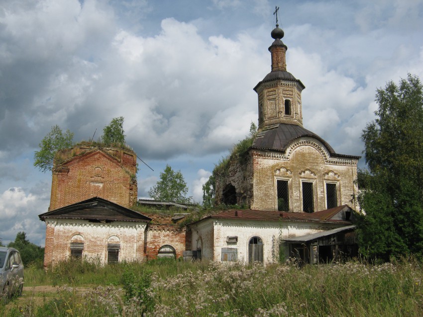 Церковь Рождества Пресвятой Богородицы (старая), Первомайское (Великоустюгский район, Вологодская область). фасады