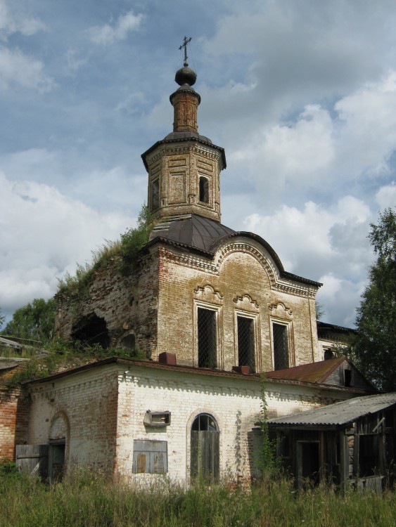 Церковь Рождества Пресвятой Богородицы (старая), Первомайское (Великоустюгский район, Вологодская область). фасады